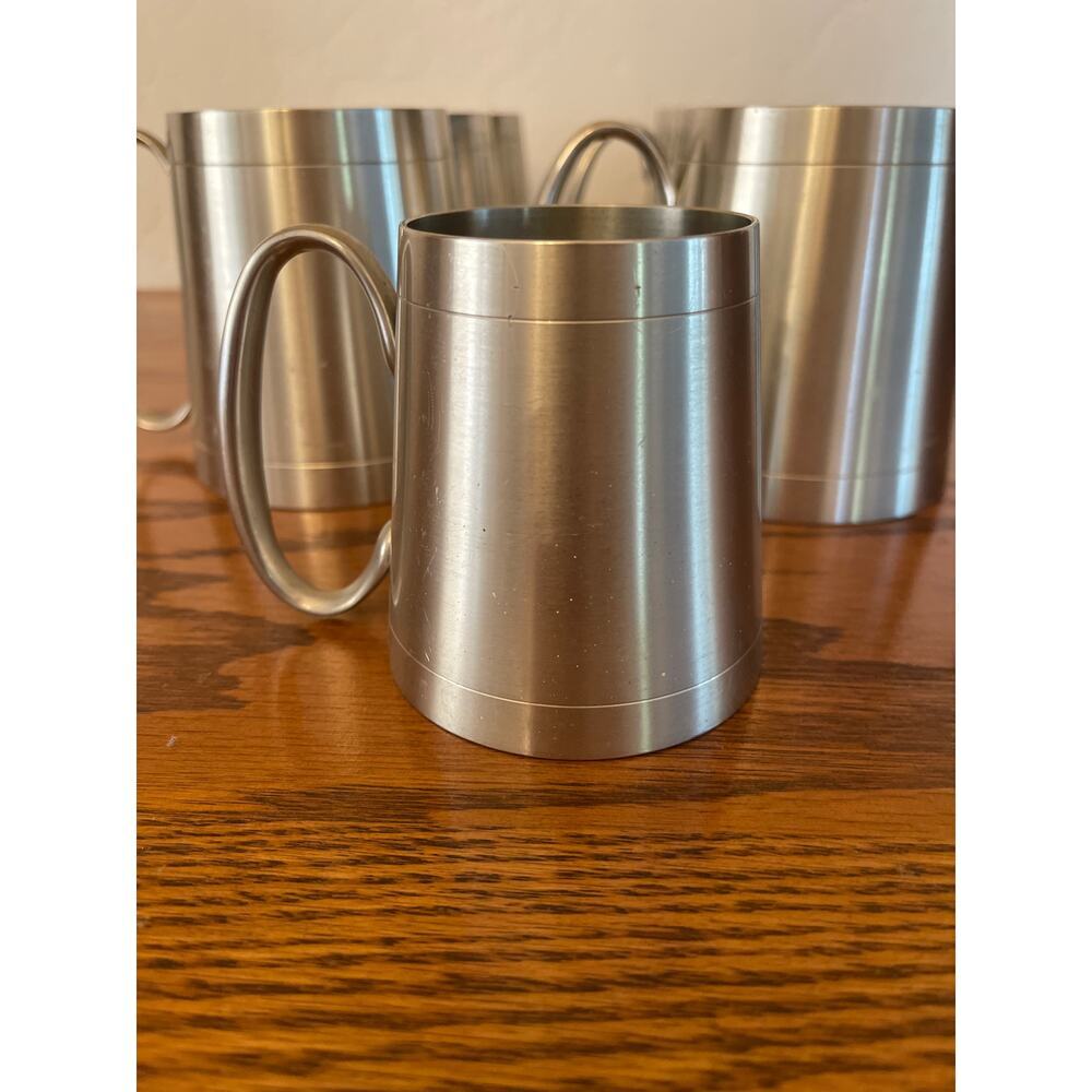 Set a 6+1 small SELANGOR mugs - Picture 2 of 9